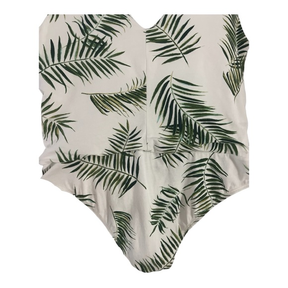 H&M Palm Leaves Patterned Bodysuit - Picture 4 of 9